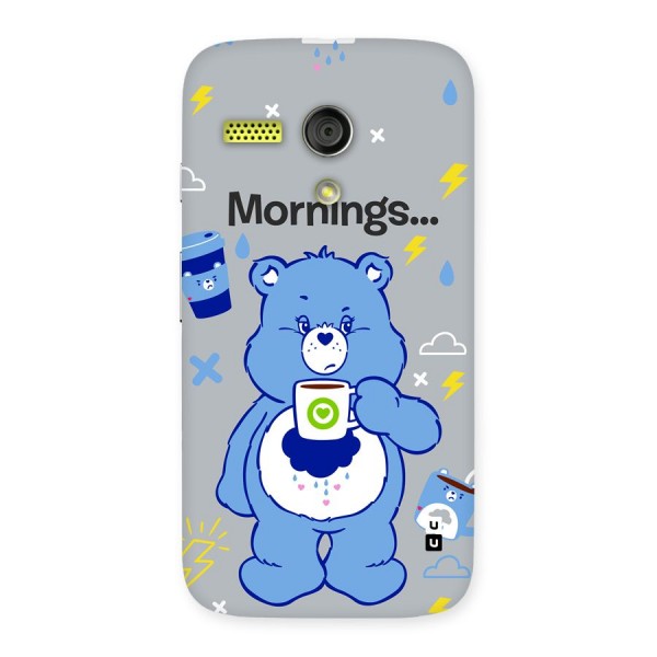 Morning Bear Back Case for Moto G