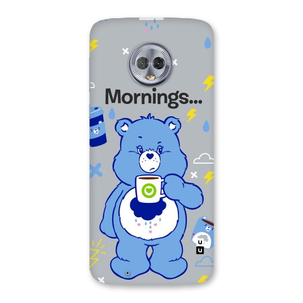 Morning Bear Back Case for Moto G6