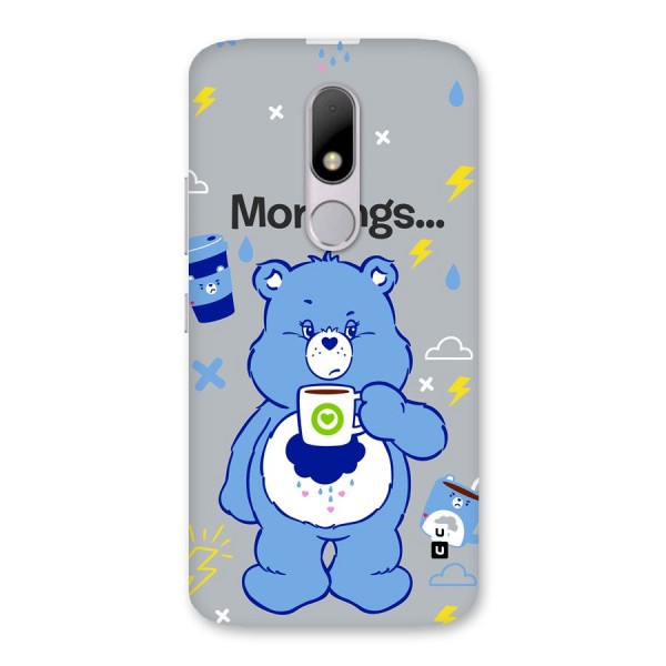 Morning Bear Back Case for Moto M