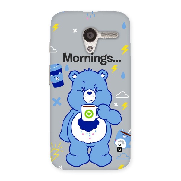 Morning Bear Back Case for Moto X