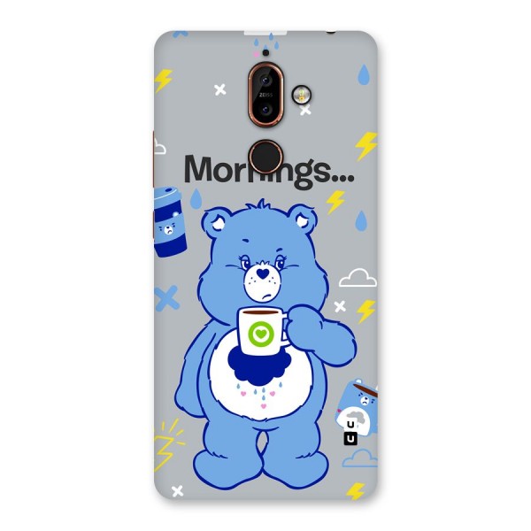 Morning Bear Back Case for Nokia 7 Plus