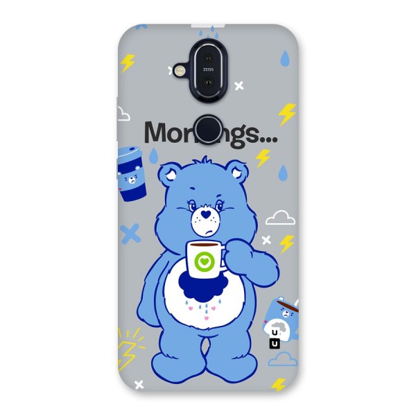 Morning Bear Back Case for Nokia 8.1