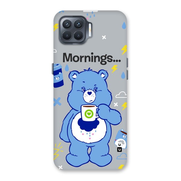 Morning Bear Back Case for Oppo F17 Pro