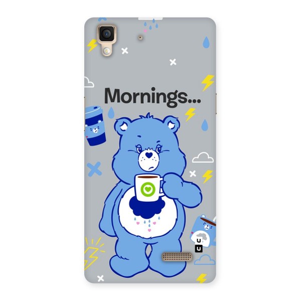 Morning Bear Back Case for Oppo R7