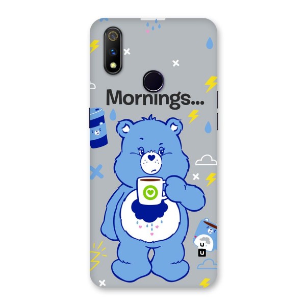 Morning Bear Back Case for Realme 3 Pro