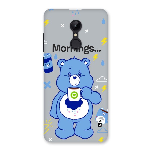 Morning Bear Back Case for Redmi 5