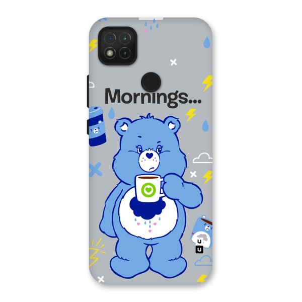 Morning Bear Back Case for Redmi 9