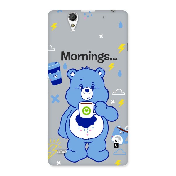 Morning Bear Back Case for Xperia C4