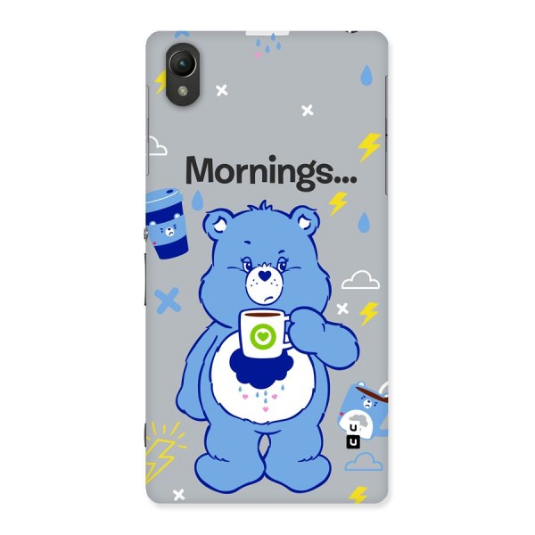 Morning Bear Back Case for Xperia Z2