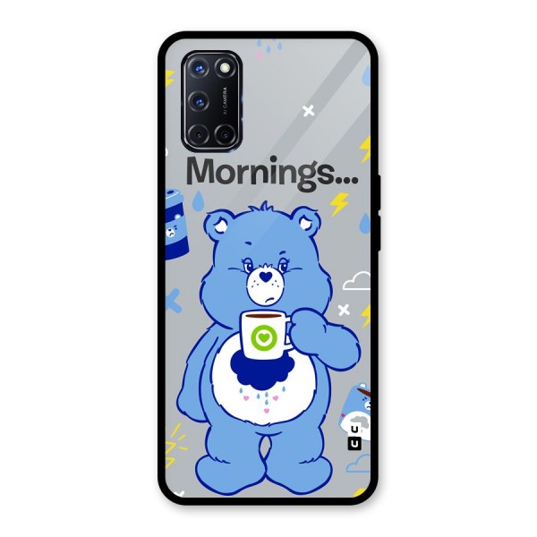 Morning Bear Glass Back Case for Oppo A52