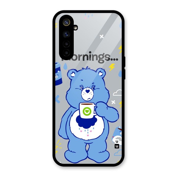 Morning Bear Glass Back Case for Realme 6i