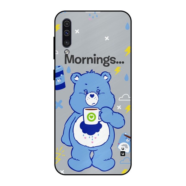 Morning Bear Metal Back Case for Galaxy A50