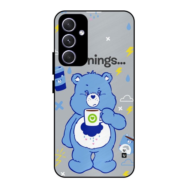 Morning Bear Metal Back Case for Galaxy A54