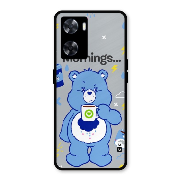 Morning Bear Metal Back Case for Oppo A77