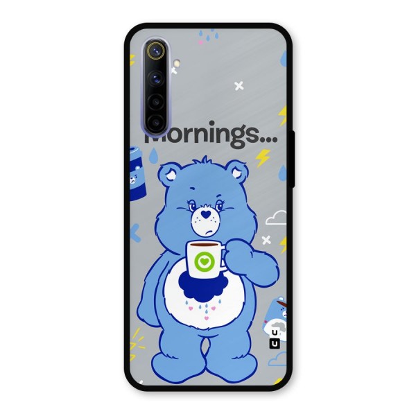 Morning Bear Metal Back Case for Realme 6