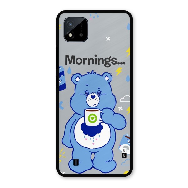 Morning Bear Metal Back Case for Realme C11 2021