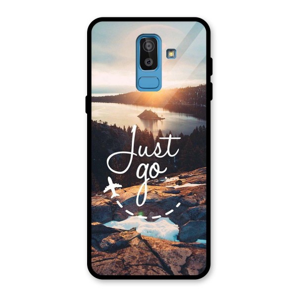 Morning Just Go Back Case for Galaxy J8