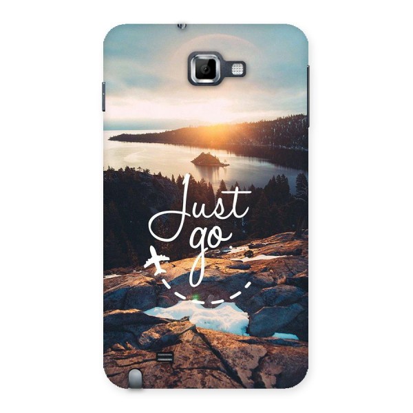 Morning Just Go Back Case for Galaxy Note