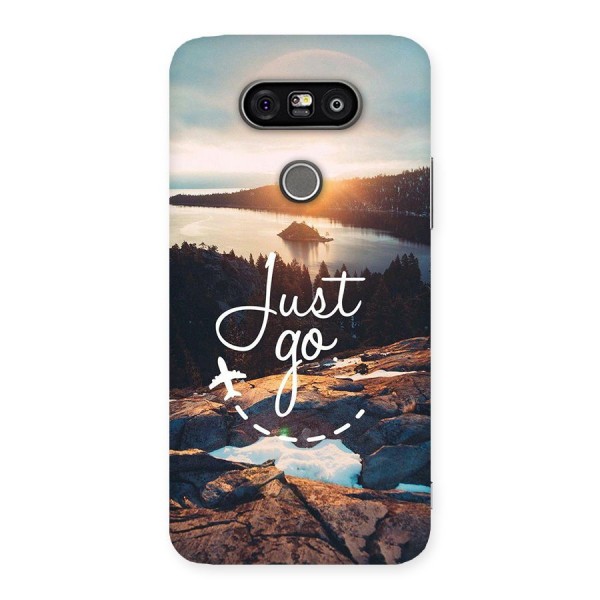 Morning Just Go Back Case for LG G5