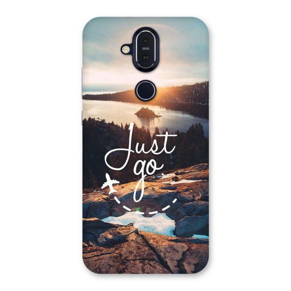 Morning Just Go Back Case for Nokia 8.1