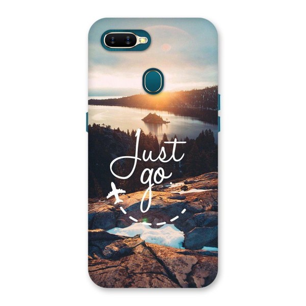 Morning Just Go Back Case for Oppo A11k