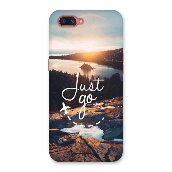 Morning Just Go Back Case for Oppo A3s