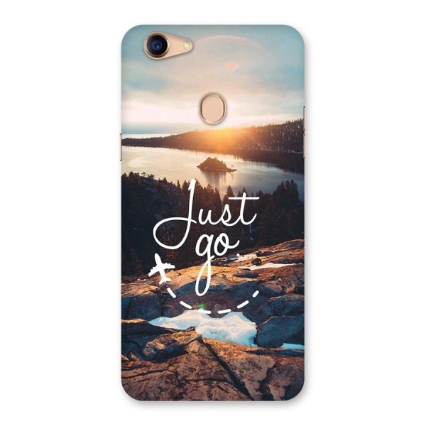 Morning Just Go Back Case for Oppo F5