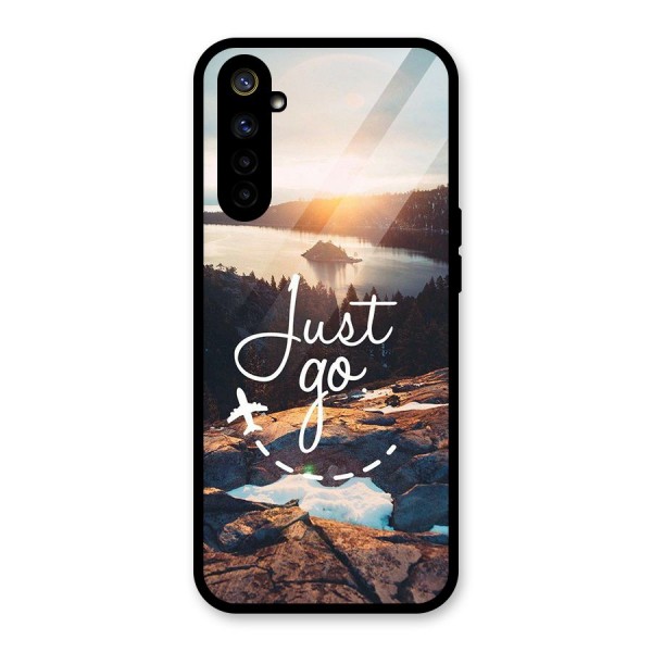 Morning Just Go Glass Back Case for Realme 6