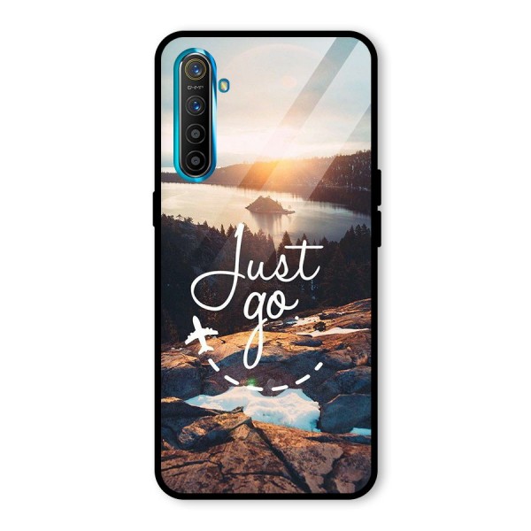 Morning Just Go Glass Back Case for Realme XT