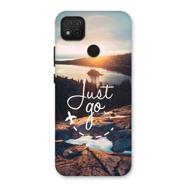 Morning Just Go Back Case for Redmi 9