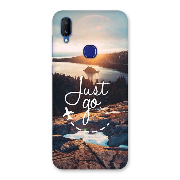 Morning Just Go Back Case for Vivo V11