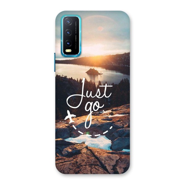 Morning Just Go Back Case for Vivo Y12s