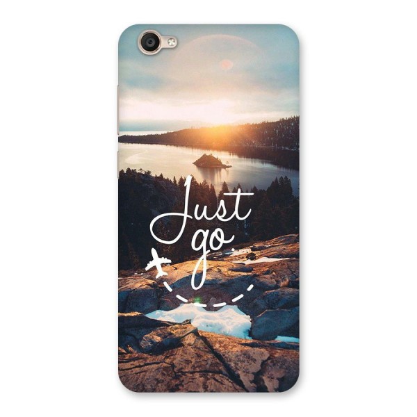 Morning Just Go Back Case for Vivo Y55