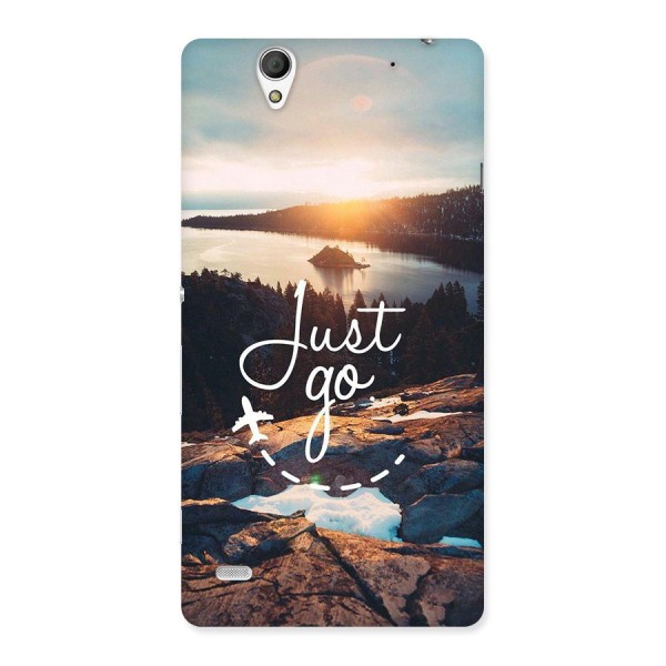 Morning Just Go Back Case for Xperia C4