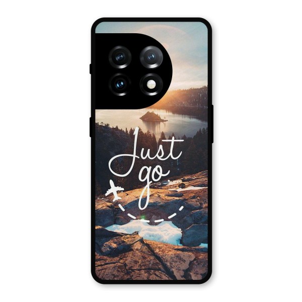 Morning Just Go Metal Back Case for OnePlus 11