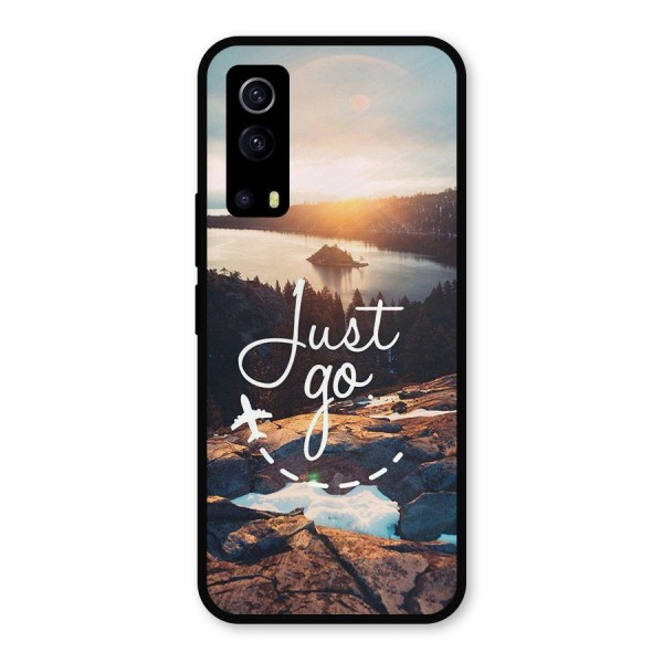 Morning Just Go Metal Back Case for iQOO Z3