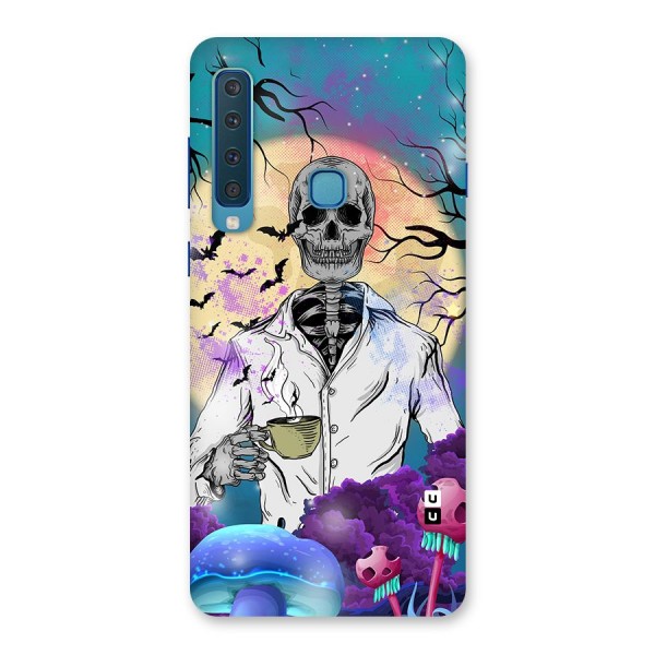 Morning Tea Skull Back Case for Galaxy A9 (2018)