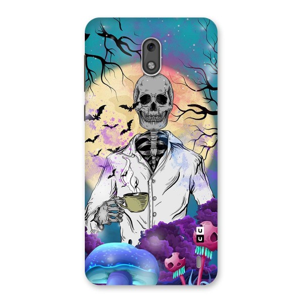 Morning Tea Skull Back Case for Nokia 2