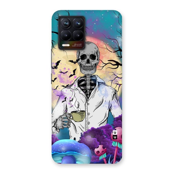 Morning Tea Skull Back Case for Realme 8