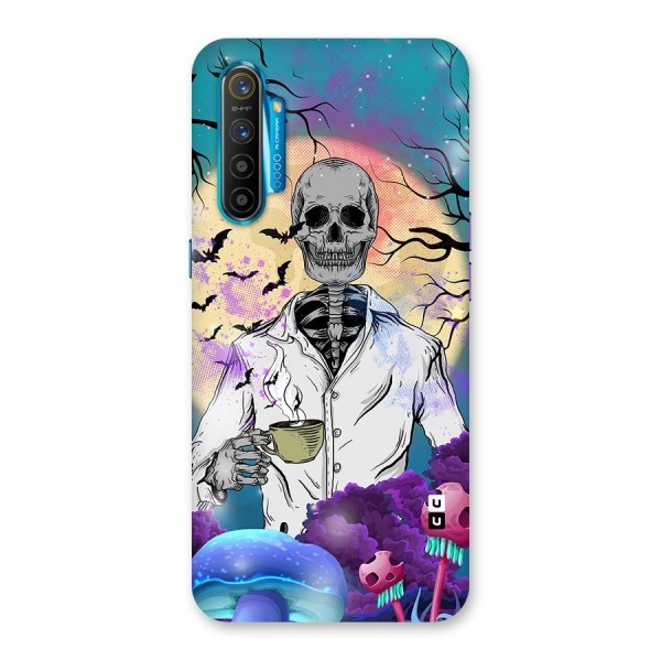 Morning Tea Skull Back Case for Realme XT