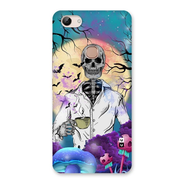 Morning Tea Skull Back Case for Vivo Y83