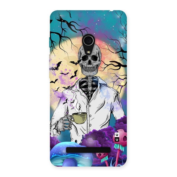 Morning Tea Skull Back Case for Zenfone 5