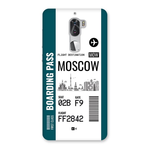 Moscow Boarding Pass Back Case for Coolpad Cool 1