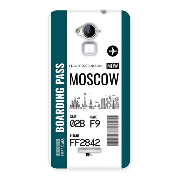 Moscow Boarding Pass Back Case for Coolpad Note 3