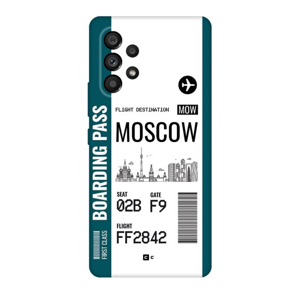 Moscow Boarding Pass Back Case for Galaxy A53 5G