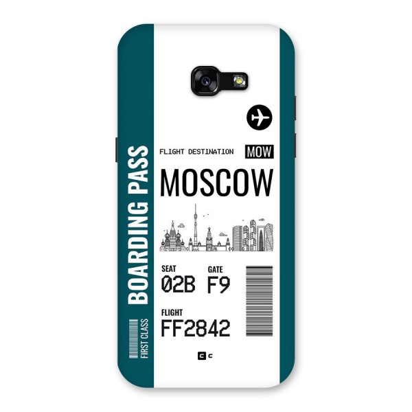 Moscow Boarding Pass Back Case for Galaxy A5 2017