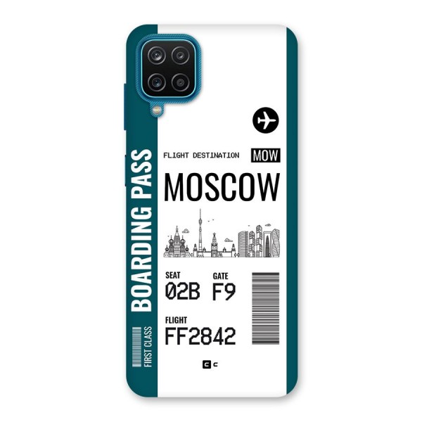 Moscow Boarding Pass Back Case for Galaxy F12