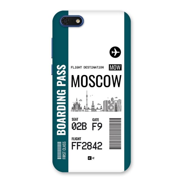 Moscow Boarding Pass Back Case for Honor 7s