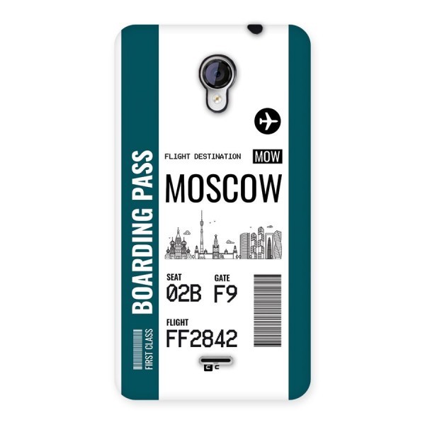 Moscow Boarding Pass Back Case for Unite 2 A106