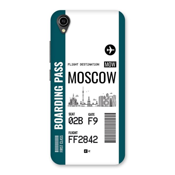 Moscow Boarding Pass Back Case for Vivo Y91i